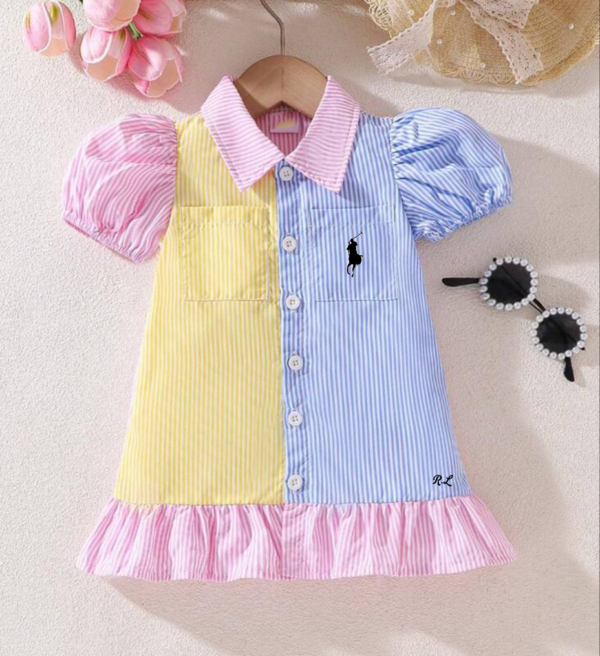 robe cheval multicolore