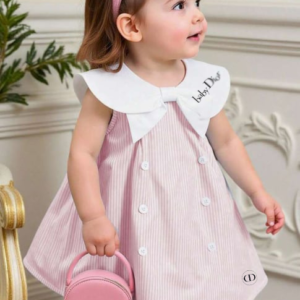 Robe d’été bébé fille sans manches – Style princesse